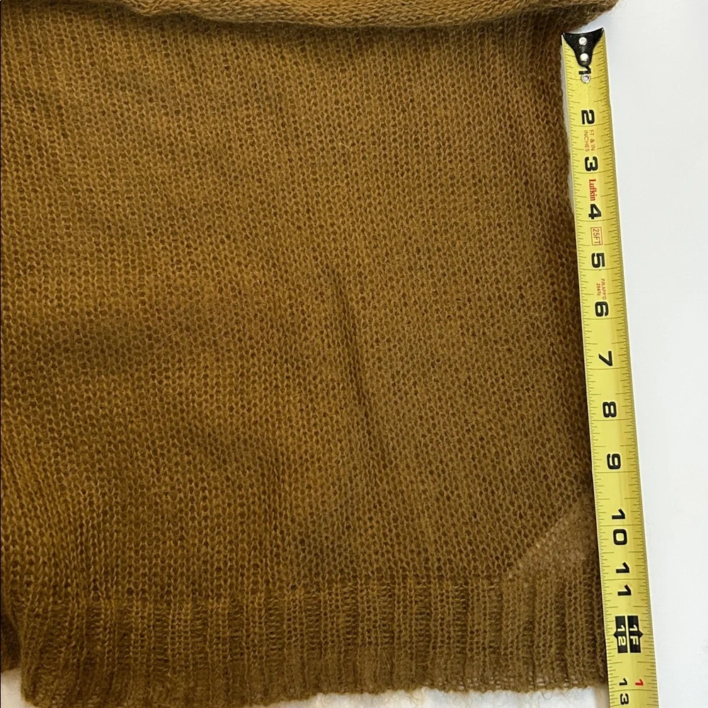 Eileen Fisher Boxy Mohair Blend Drop Shoulder Sweater Women's Size M - Picture 4 of 10